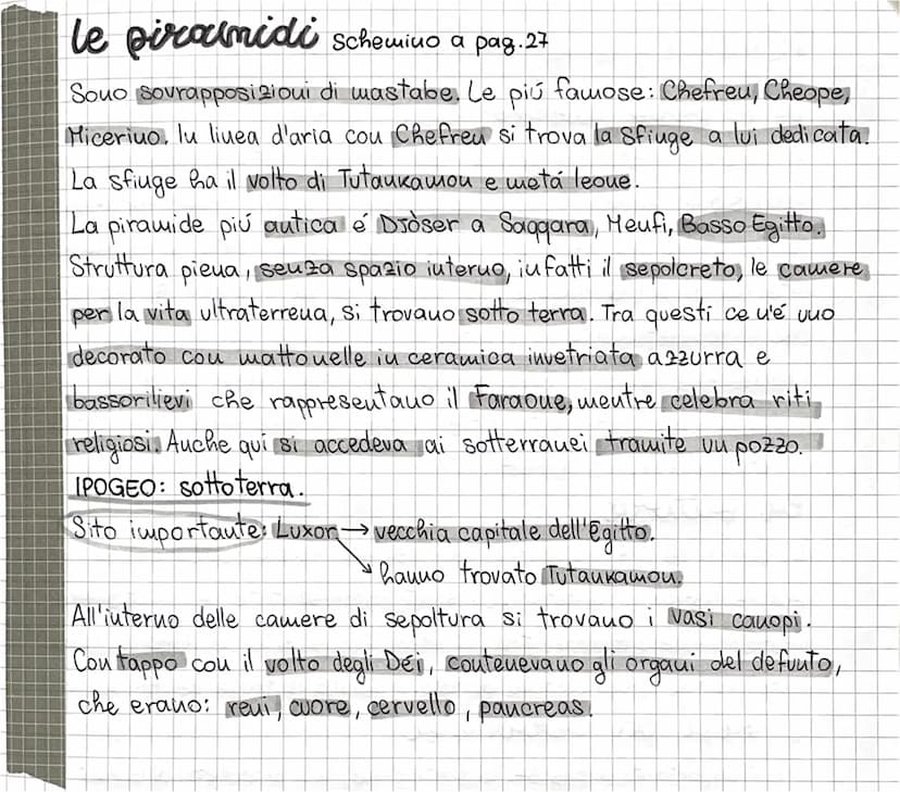 gli egizi
l'arte comme inno agli déi
agli
La scultura, pittura e architettura erauo dedicate ai faraoui e
Déi. La civiltá egizia uasce e si 