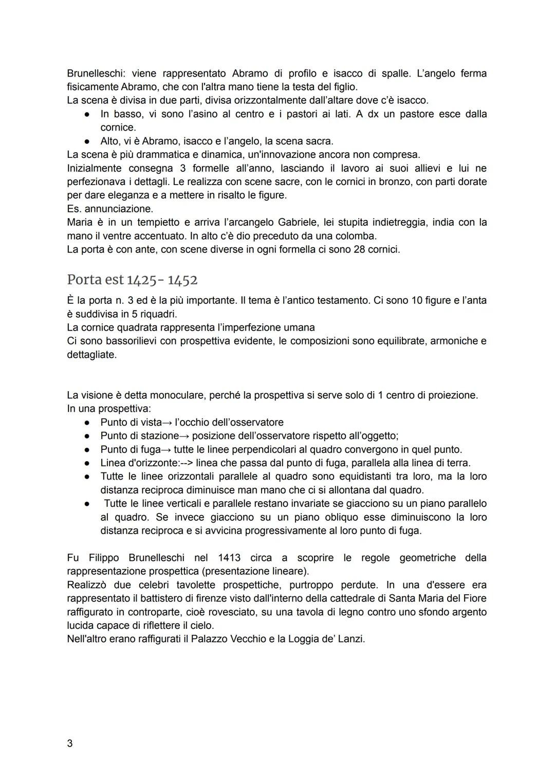 Il Rinascimento
È un periodo di rinnovamento letterario, artistico, filosofico e scientifico avvenuto in Italia tra
il 400 e il 500.
Culla d