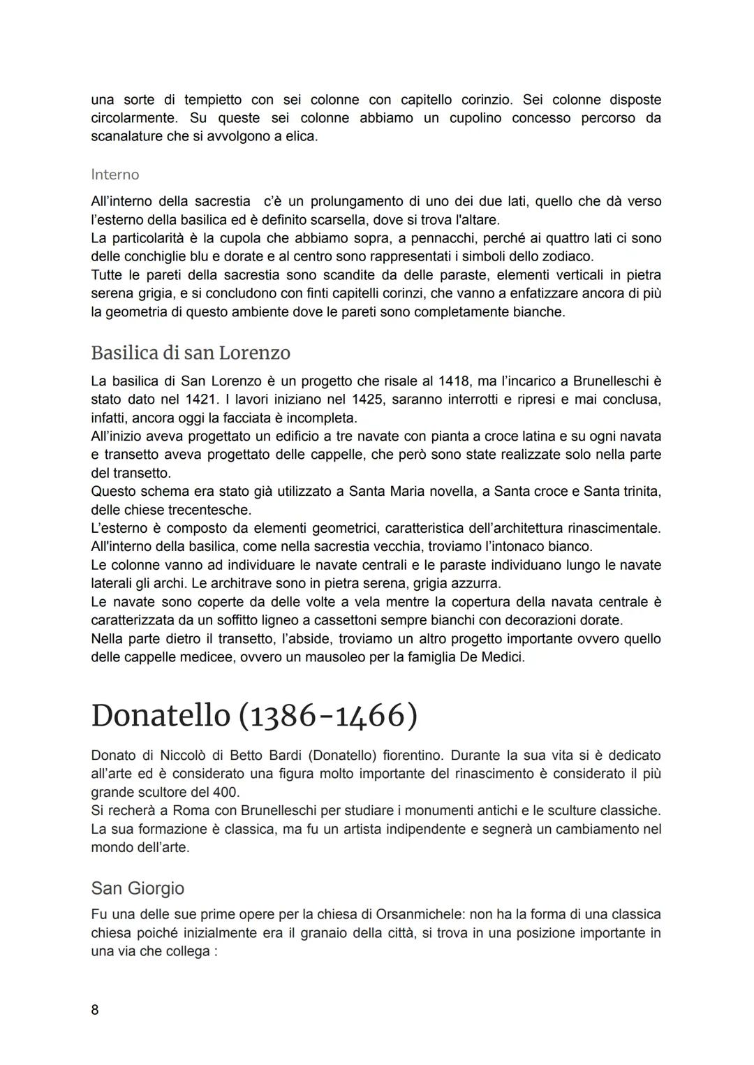 Il Rinascimento
È un periodo di rinnovamento letterario, artistico, filosofico e scientifico avvenuto in Italia tra
il 400 e il 500.
Culla d