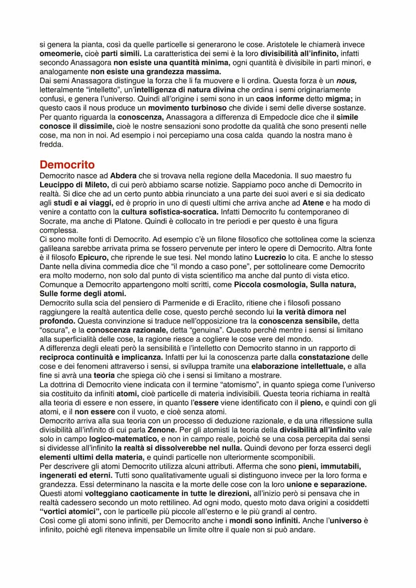 I molteplici principi della realtà
I fisici pluralisti
I fisici pluralisti innanzitutto sono detti fisici perché studiano i fenomeni della n