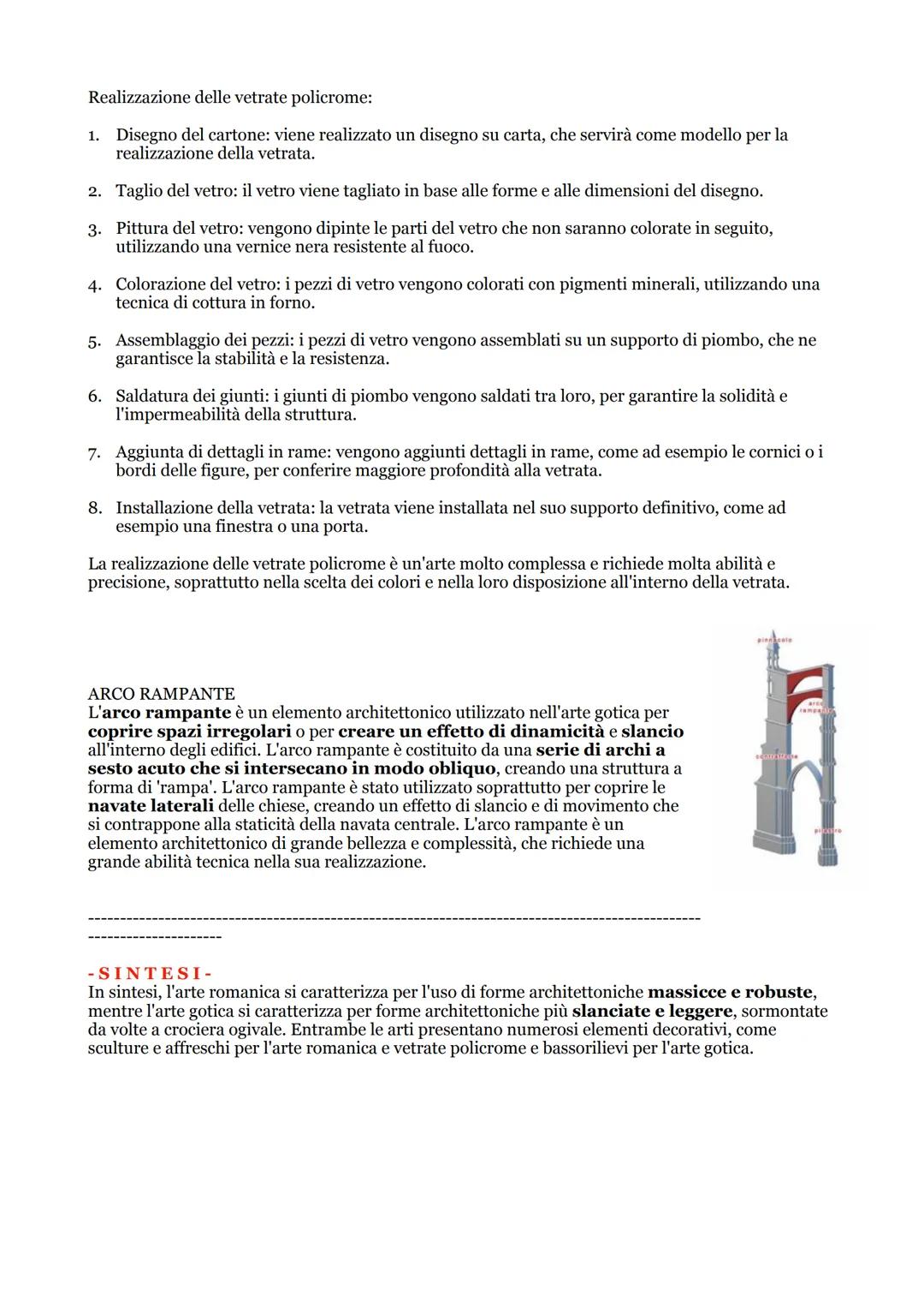 # Arte romanica e gotica(riassunto)

Arte Romanica

L'arte romanica è un movimento
artistico che si sviluppò in Europa
tra l'XI e il XII sec