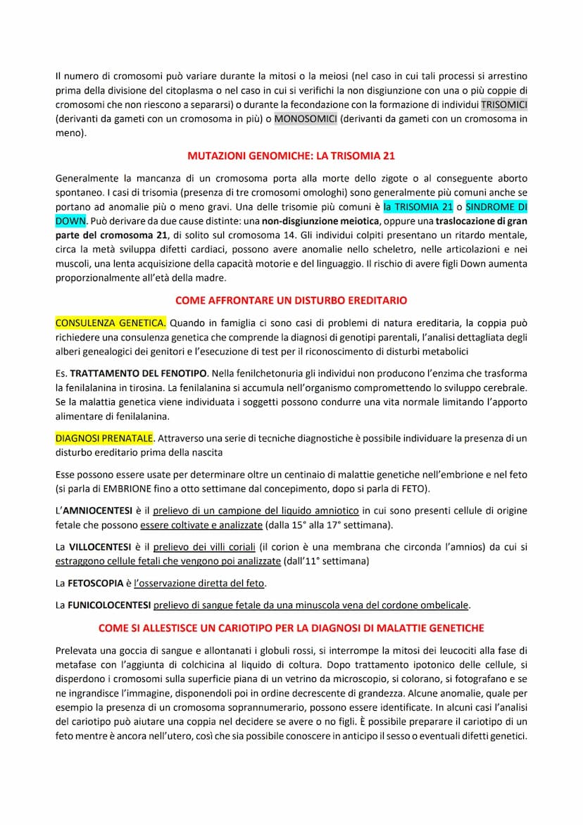 
<p>Le mutazioni genetiche sono variazioni dell'informazione genetica negli organismi pluricellulari, e possono essere di due tipi.</p>
<h2 