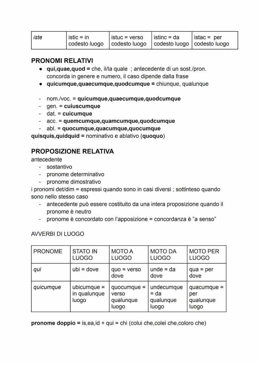 FORMA
VALORE E
AZIONE
PARTICIPIO
PRESENTE
tema
presente+aggettivi II
classe
attivo
contemporaneità
LATINO
FUNZIONE relativa
NOMINALE aggetti