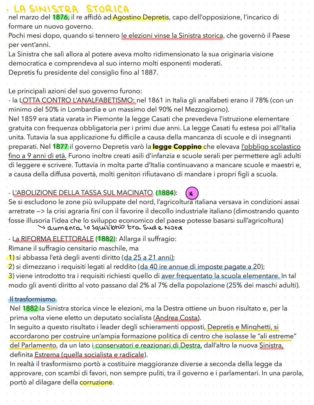 edestra
CONDIZIONE
DEGLI ITALIANI
=> Nell'Italio_ del 1861 esistevamo alcume difficoltà:
78% della popolazione era ANALFABETA.
G pochissimi 