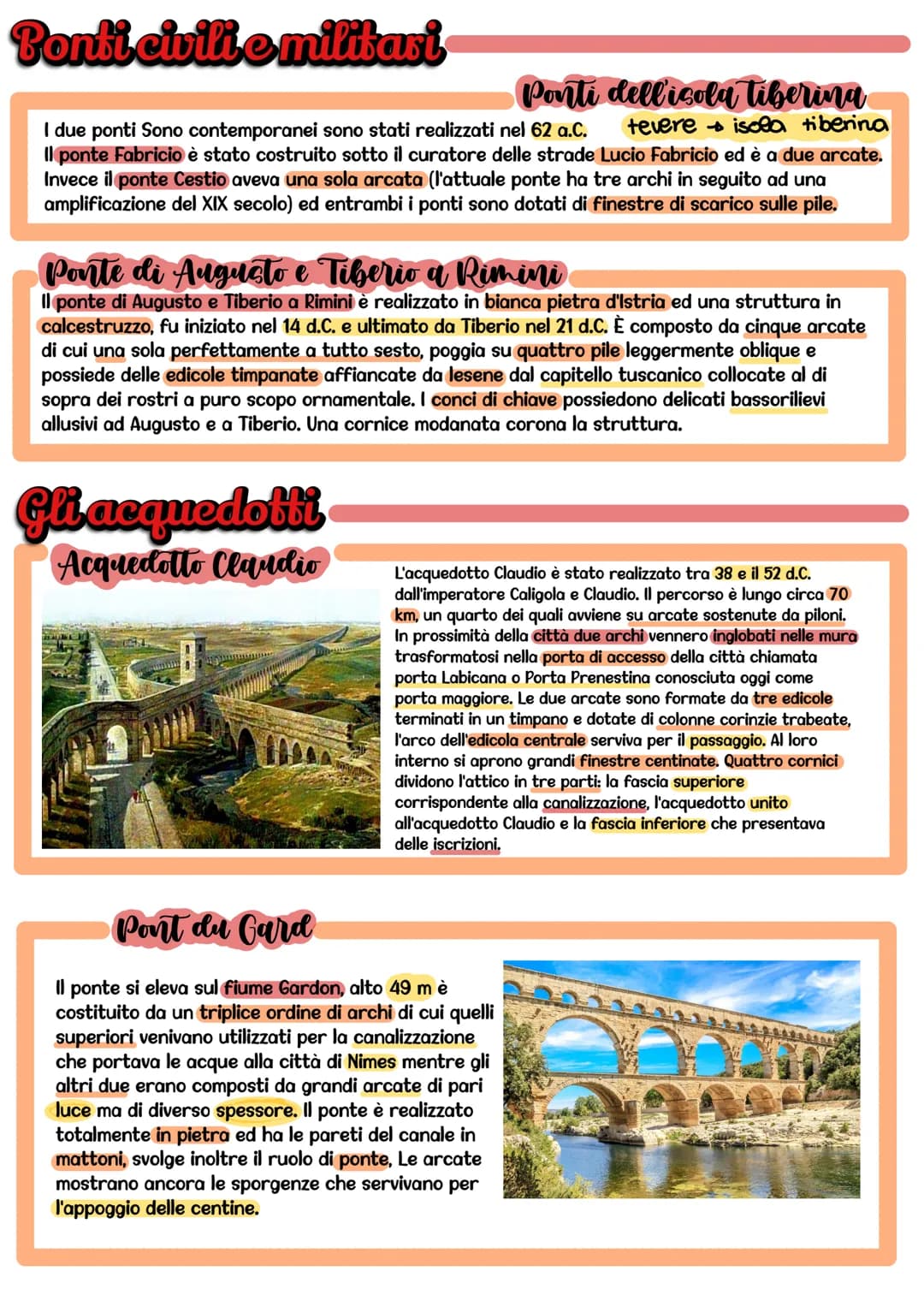 I Romani
Fino all'età imperiale è difficile identificare una vera e propria arte romana, si trattava di
opere di importazione oppure prodott