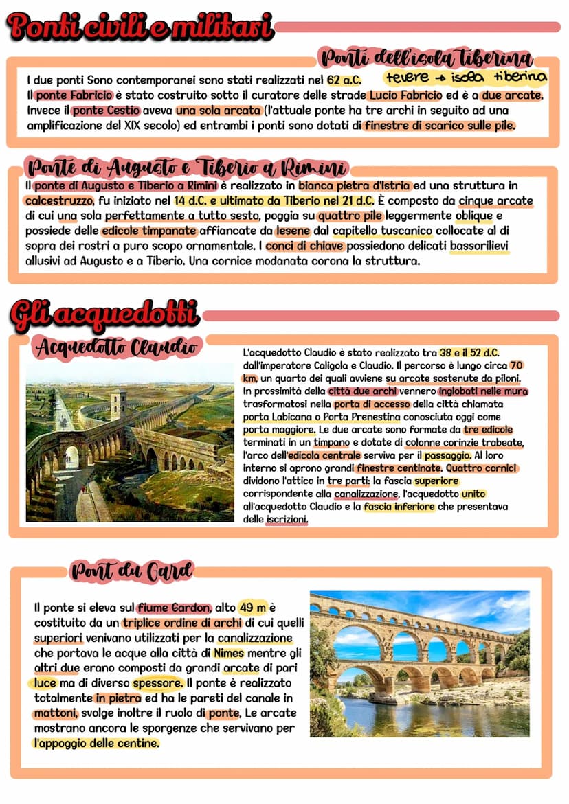 I Romani
Fino all'età imperiale è difficile identificare una vera e propria arte romana, si trattava di
opere di importazione oppure prodott