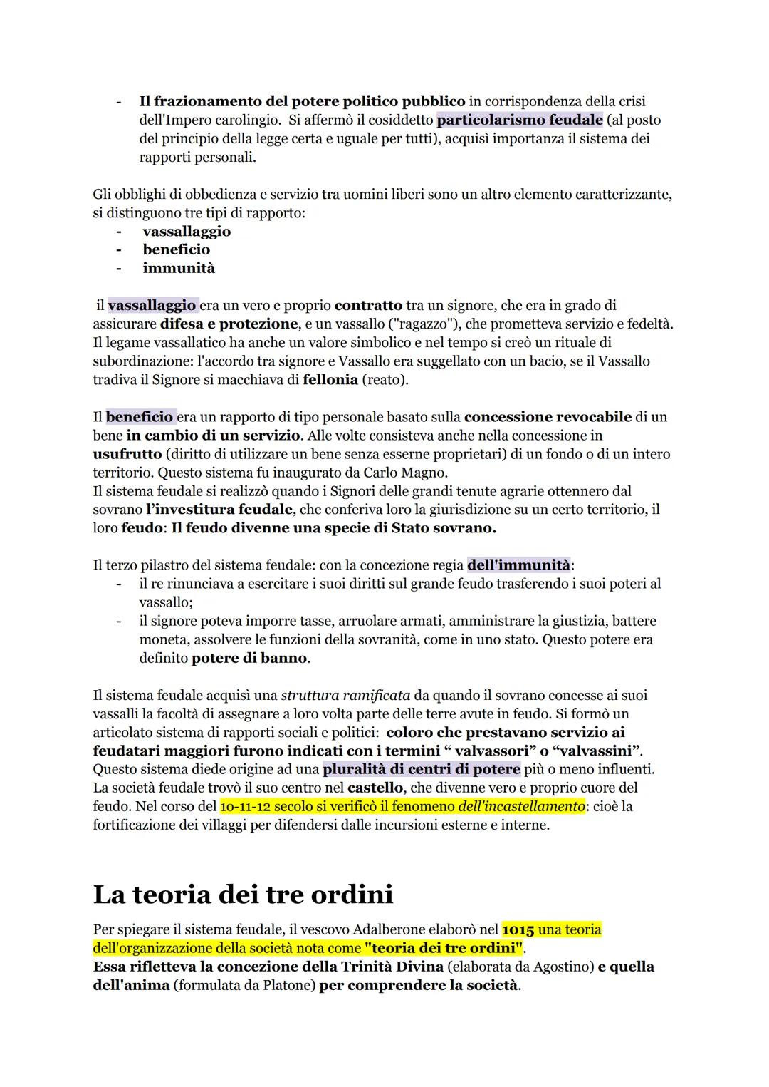 # IL MEDIOEVO

Il Medioevo è il periodo di storia compreso tra il 476 (caduta dell'impero Romano
d'occidente) e il 1492 (scoperta dell'Ameri