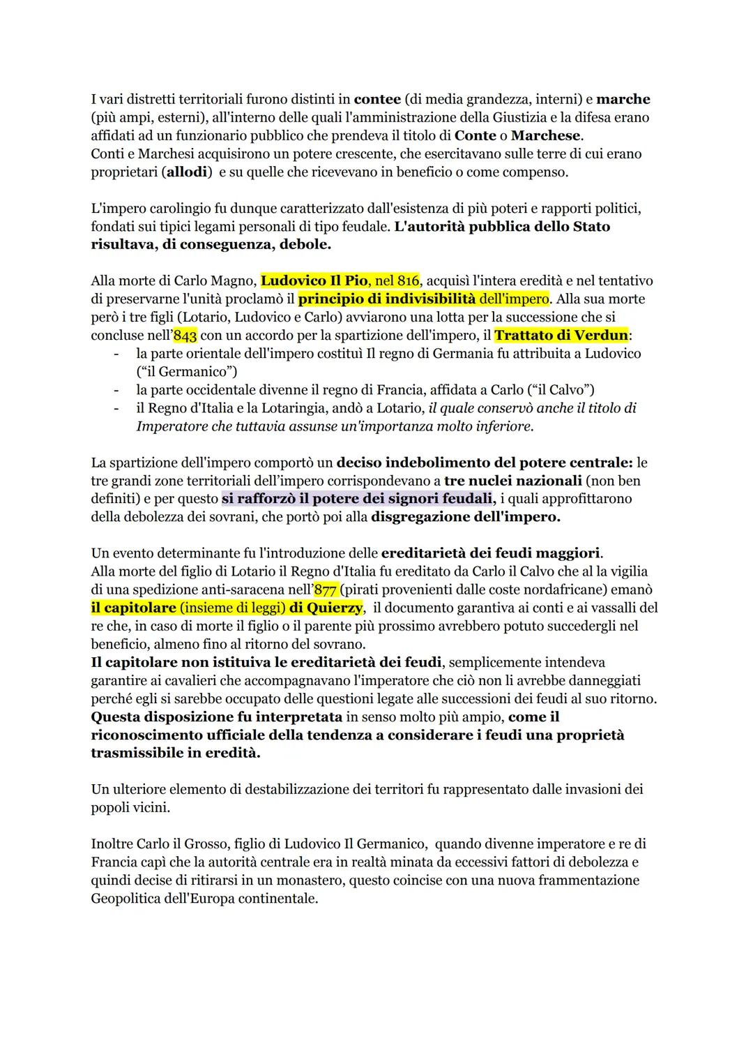 # IL MEDIOEVO

Il Medioevo è il periodo di storia compreso tra il 476 (caduta dell'impero Romano
d'occidente) e il 1492 (scoperta dell'Ameri