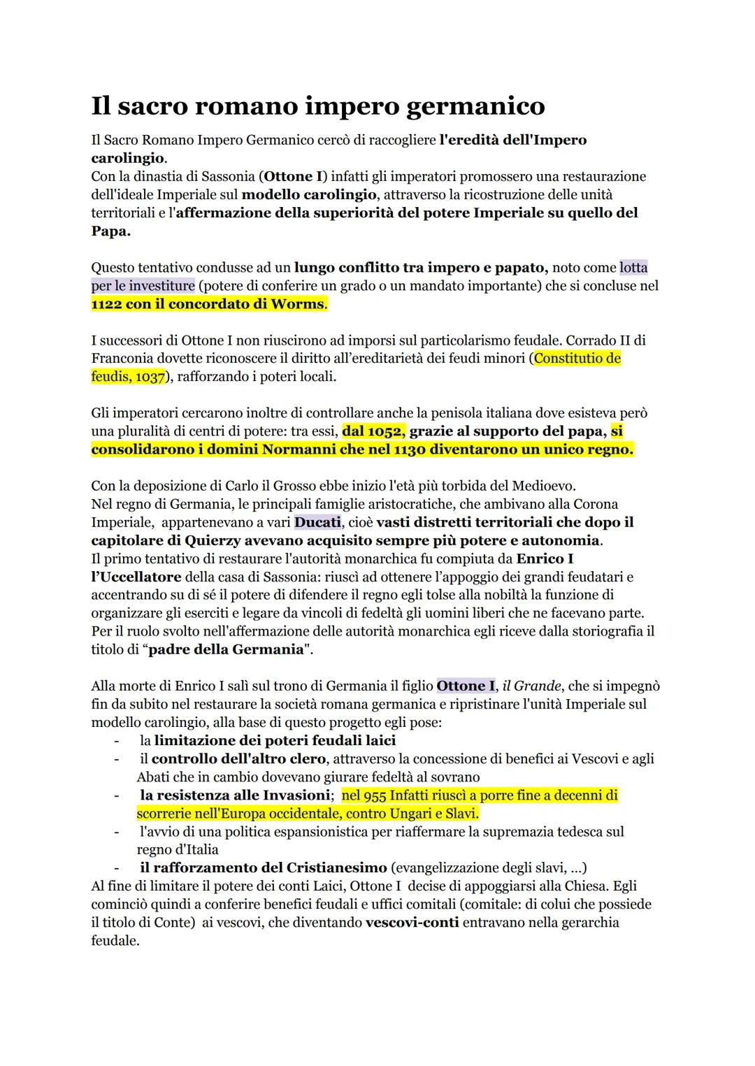 # IL MEDIOEVO

Il Medioevo è il periodo di storia compreso tra il 476 (caduta dell'impero Romano
d'occidente) e il 1492 (scoperta dell'Ameri