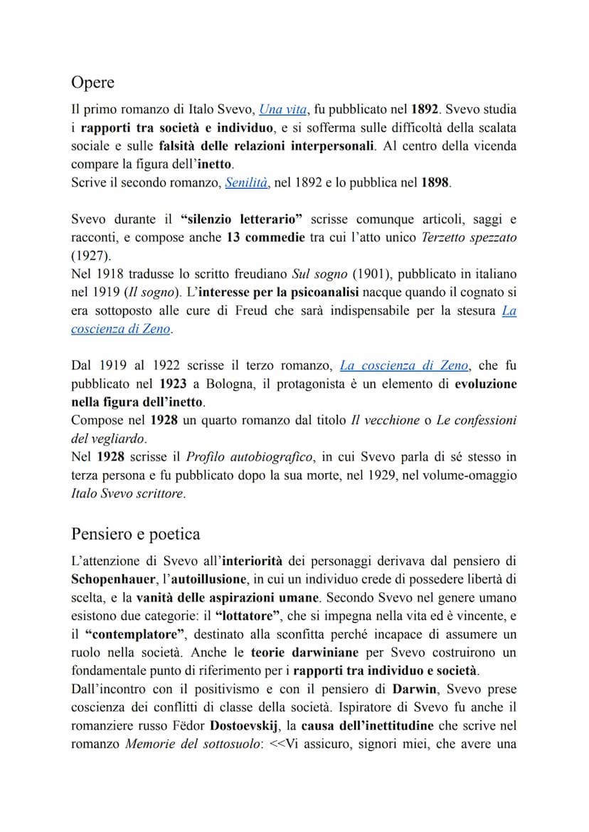 Italo Svevo
Vita
Italo Svevo (Ettore Schmitz) nacque a Trieste il 19 dicembre 1861 da una
famiglia ebraica. La famiglia paterna era austriac