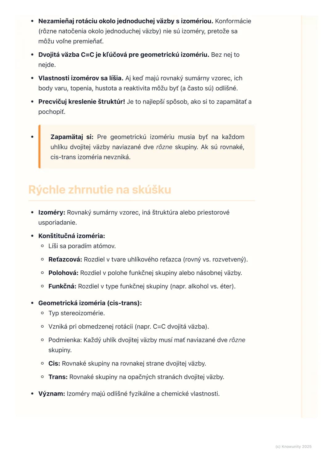 # Izoméria

Úvod do izomérie

Izoméria je v organickej chémii naozaj dôležitý koncept. V podstate ide o to, že
existujú zlúčeniny, ktoré maj