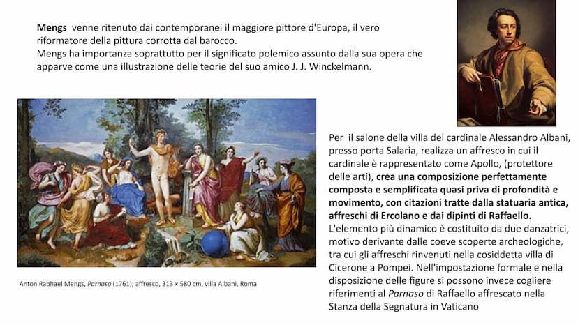 Il neoclassicismo
Un nuovo canone di bellezza
Neoclassicismo è il nome dato ad una tendenza
culturale sviluppatasi in Europa tra la seconda
