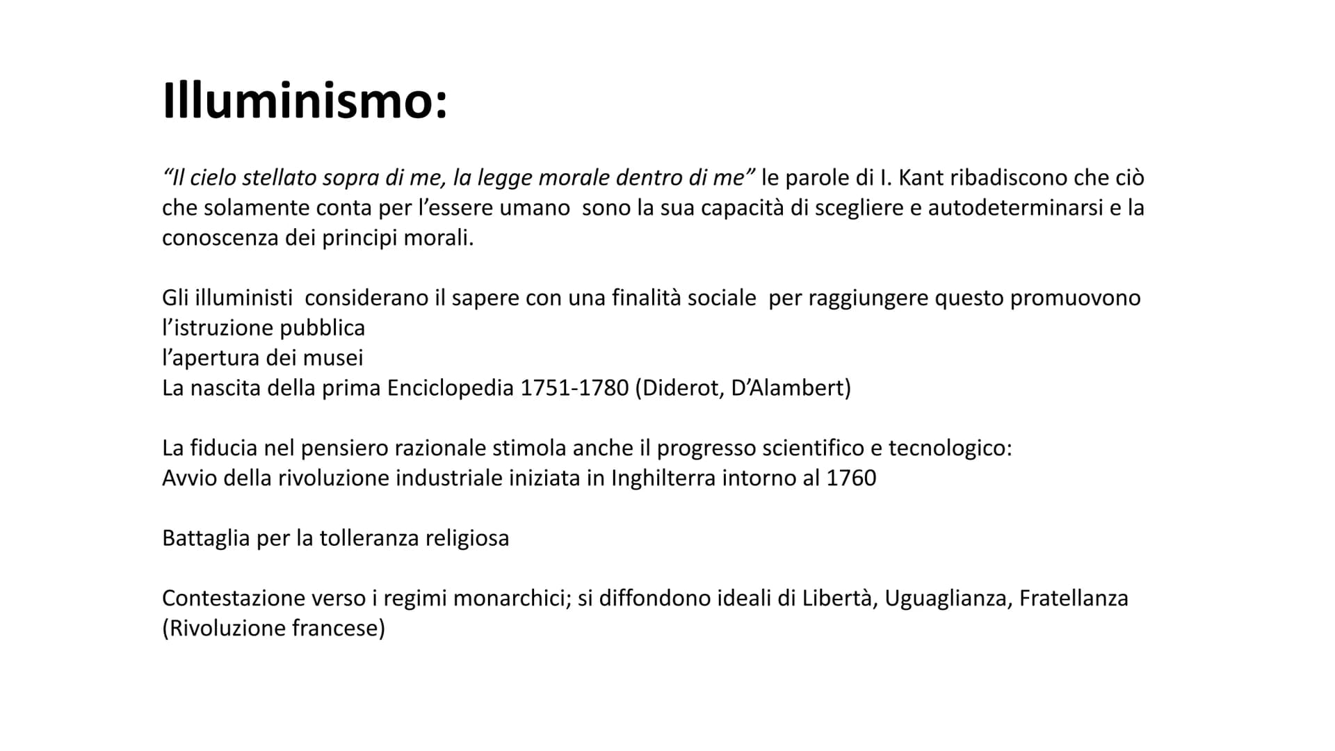 Il neoclassicismo
Un nuovo canone di bellezza
Neoclassicismo è il nome dato ad una tendenza
culturale sviluppatasi in Europa tra la seconda
