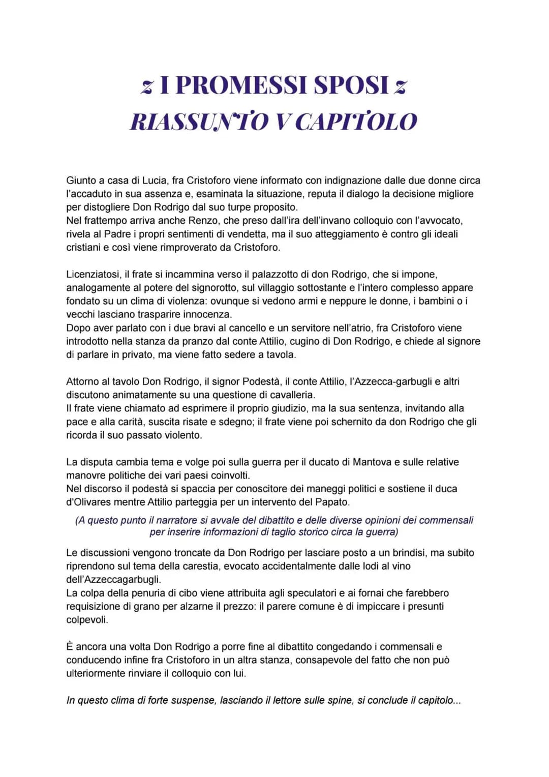 I PROMESSI SPOSI
RIASSUNTO I CAPITOLO
In Lombardia, presso il lago di Como, o meglio sulle rive di questo, che costeggiano Lecco
come in un 