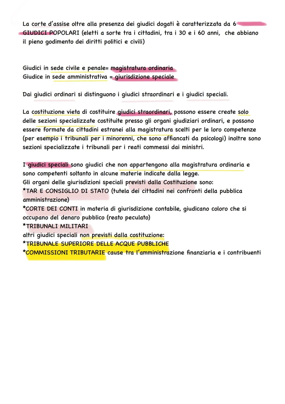 LA MAGISTRATURA
MAGISTRATURA = È formata da Magistrati (Giudici e Pubblici Ministeri)
-Organo dello Stato che accerta se le norme giuridiche