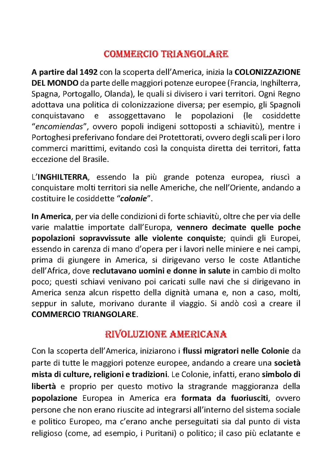 Rivoluzione Americana, Rivoluzione Francese, Età Napoleonica