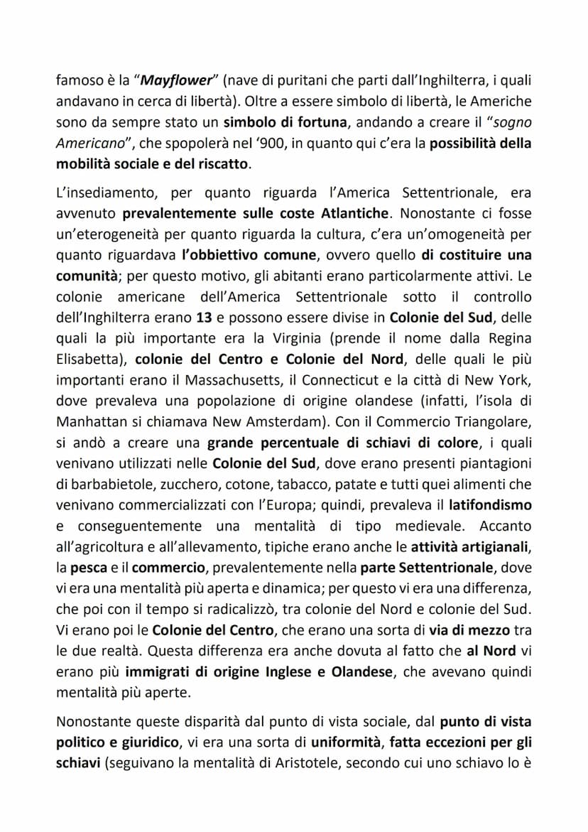 COMMERCIO TRIANGOLARE
A partire dal 1492 con la scoperta dell'America, inizia la COLONIZZAZIONE
DEL MONDO da parte delle maggiori potenze eu