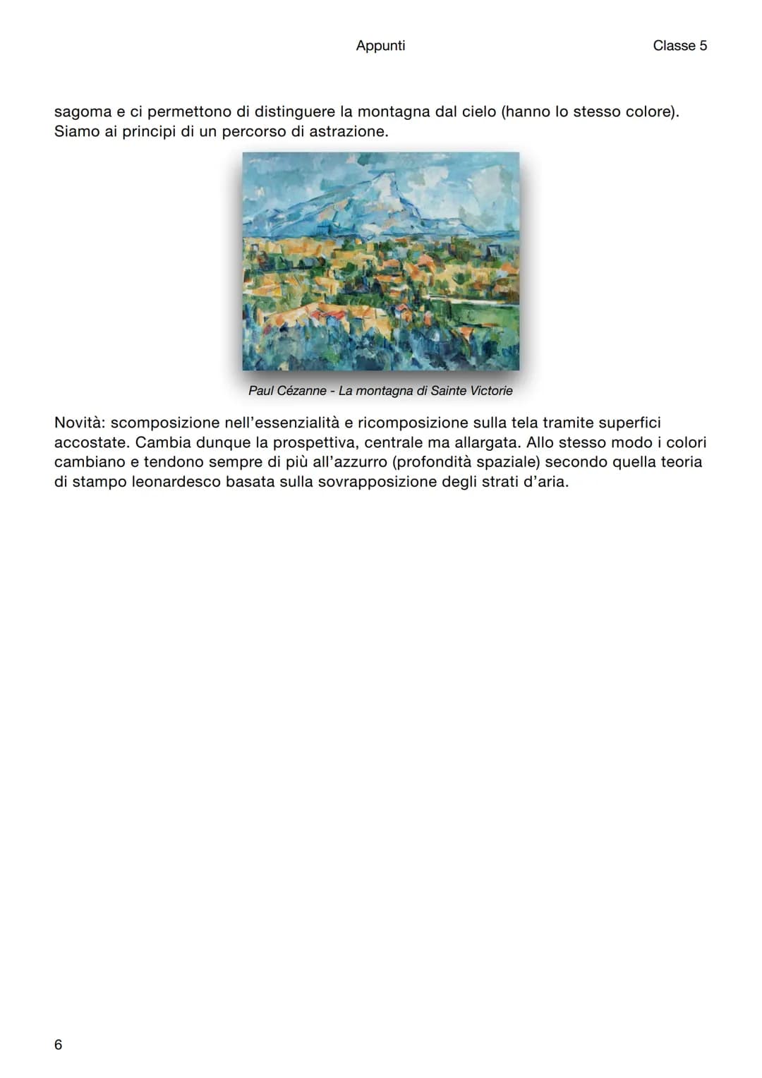 Appunti
Storia dell'arte
Paul Cézanne
Classe 5
Introduzione
Paul Cézanne viene annoverato tra i neoimpressionisti perché vuole dare rigore
s