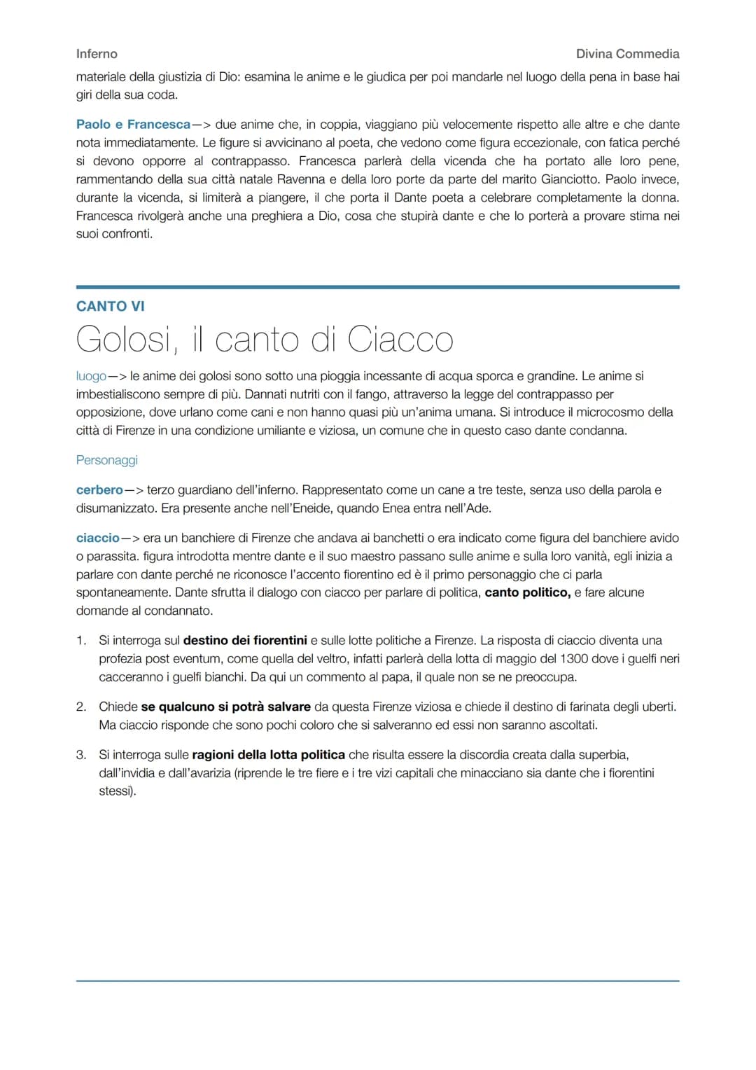 Inferno
INFERNO
La forma è una gigante voragine che fu creata da Lucifero e dalla sua caduta al centro della terra dopo aver
tradito Dio ste