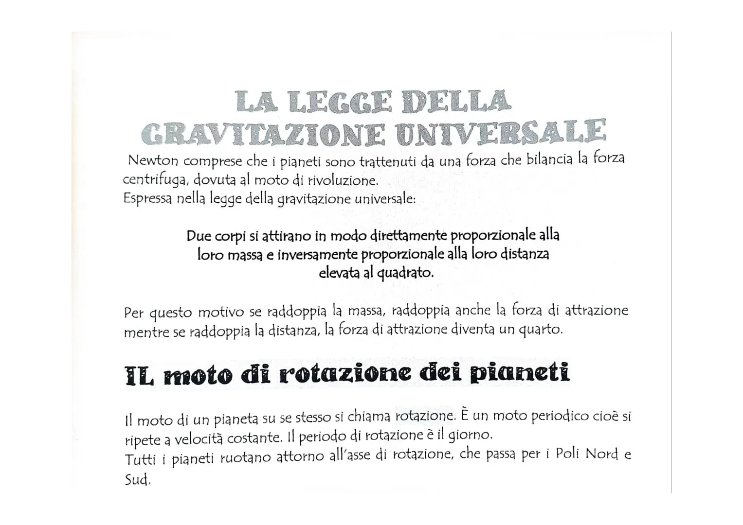 Il moto dei pianēti
L'astronomo tedesco keplero mostrò attraverso tre leggi come i pianeti si
muovano attorno al sole percorrendo orbite ell