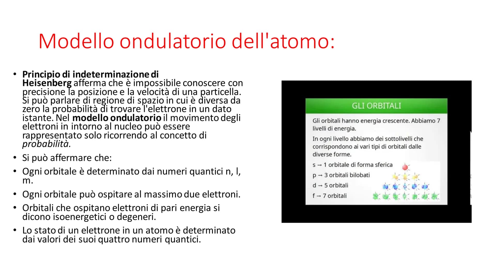La composizione della
materia
La struttura e la composizione della materia;
Le trasformazioni che la materia subisce;
• L'energia coinvolta 