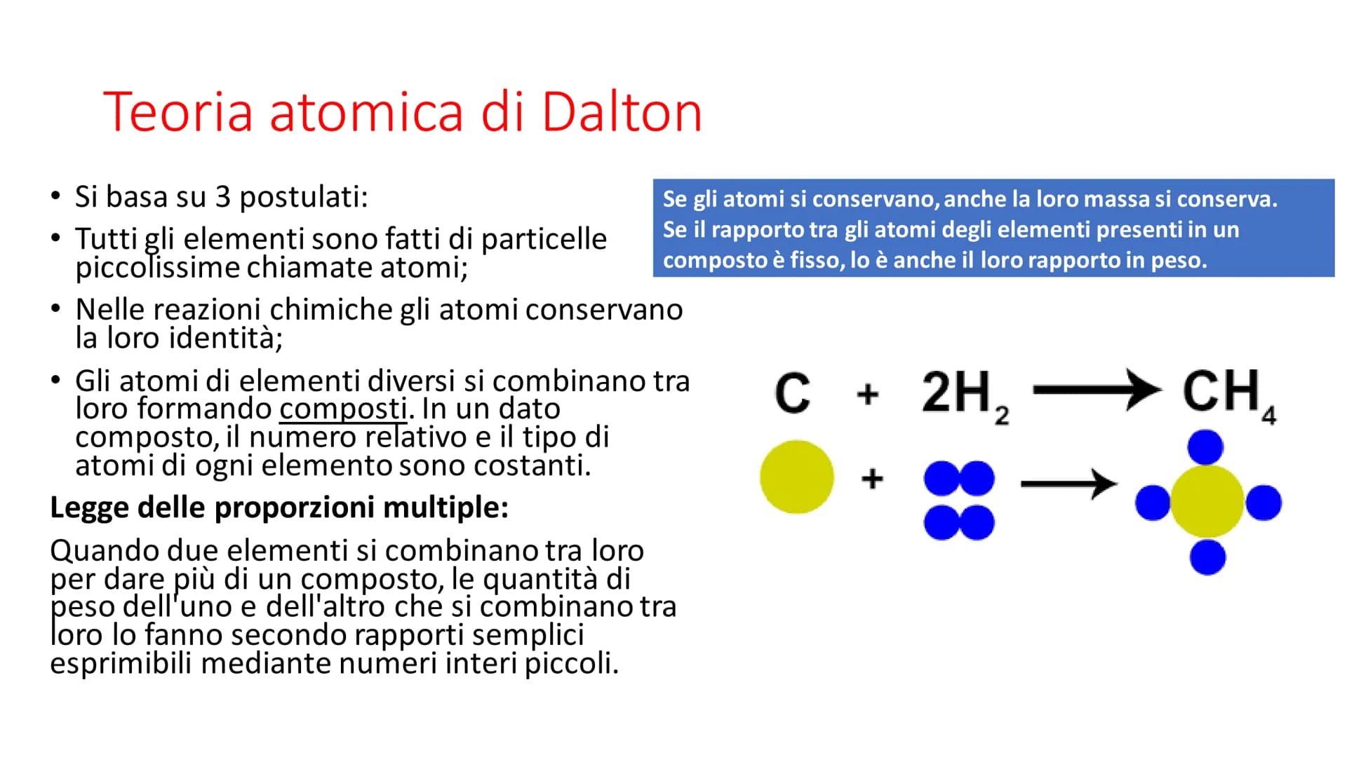 La composizione della
materia
La struttura e la composizione della materia;
Le trasformazioni che la materia subisce;
• L'energia coinvolta 