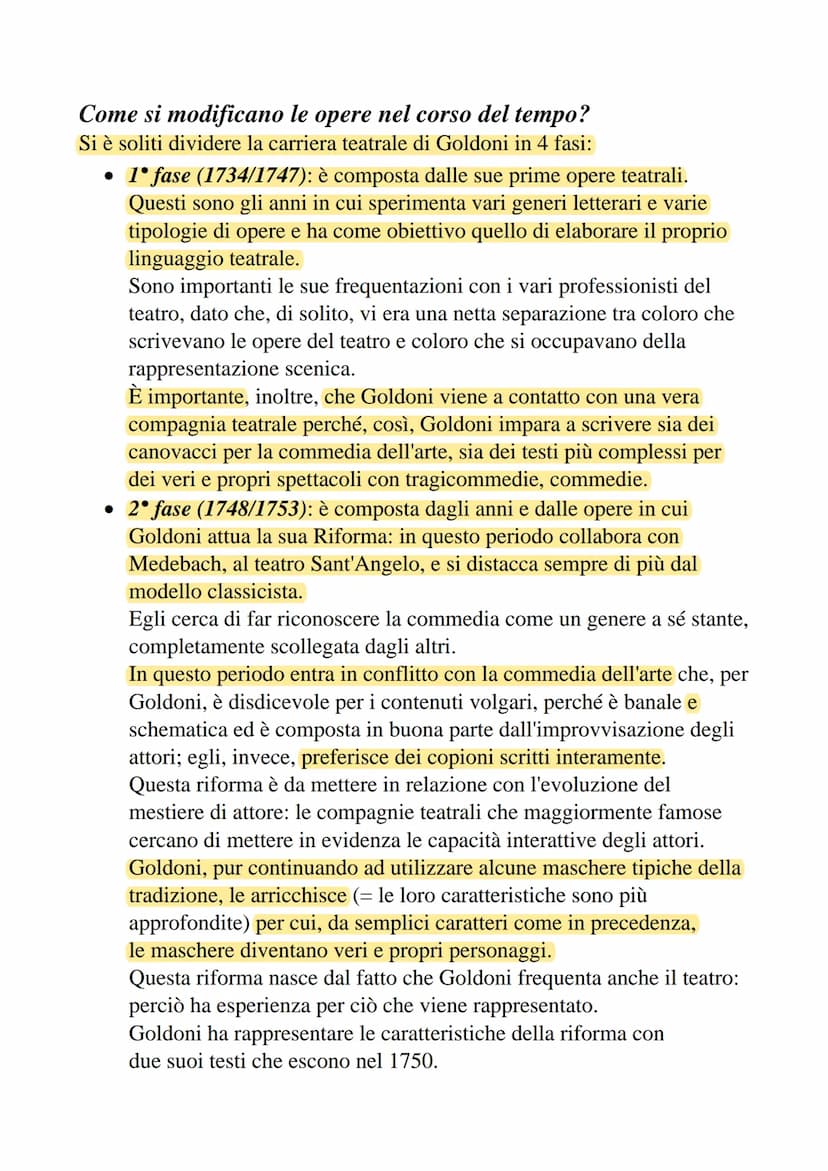 Carlo Goldoni
La Vita
Carlo Goldoni nasce a Venezia nel 1707 e nei primi anni della sua vita, a
causa del lavoro del padre (medico), gira pe