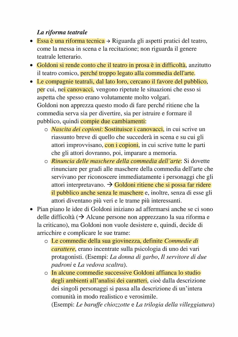 Carlo Goldoni
La Vita
Carlo Goldoni nasce a Venezia nel 1707 e nei primi anni della sua vita, a
causa del lavoro del padre (medico), gira pe