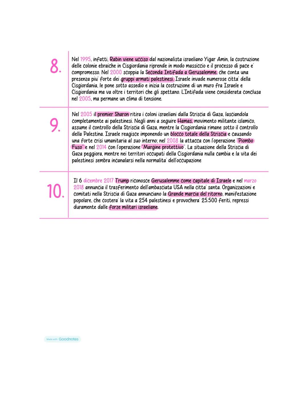 la
2.
questione
Palestinese
<<In Israele vige questa strana situazione in cui
gli extracomunitari legiferano e fanno leggi
razziali contro l