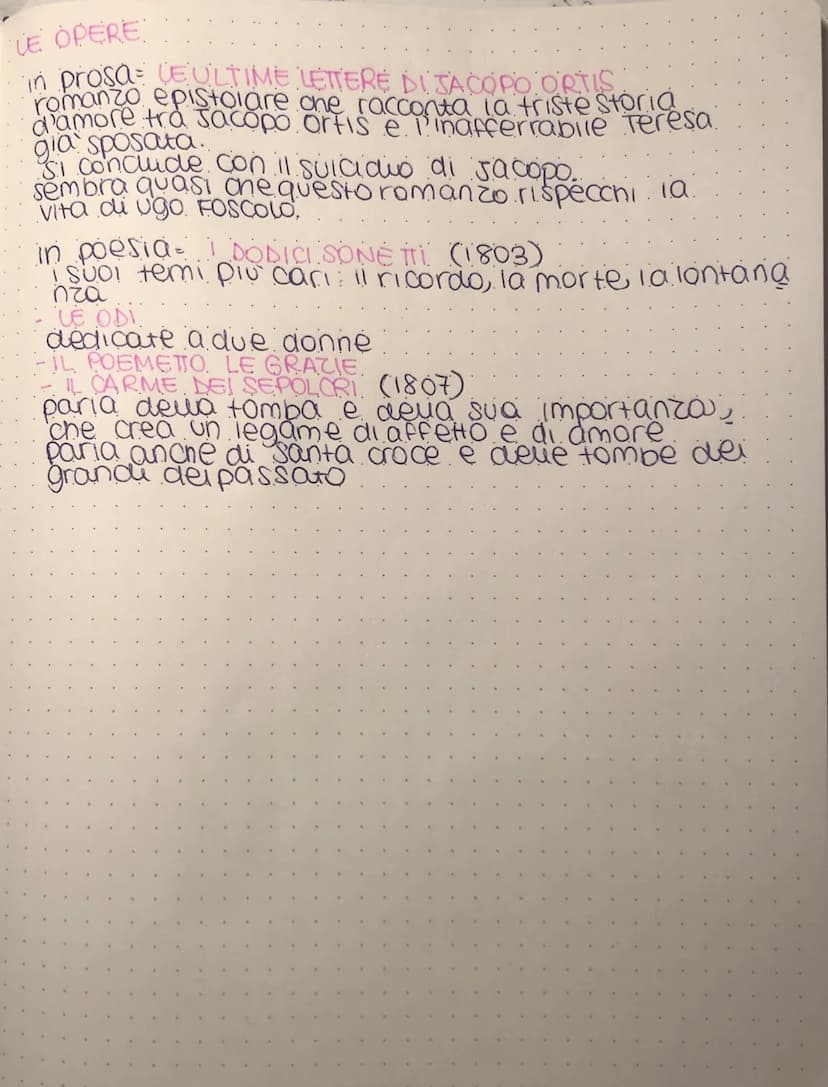 U'800
IL NEOCLASSICISMO IN ITALIA
artista più significativo e
VINCENZO MONTI. → traduzione dell'lllade
Un'altro grande poeta
UGO FOSCOLO.
→m