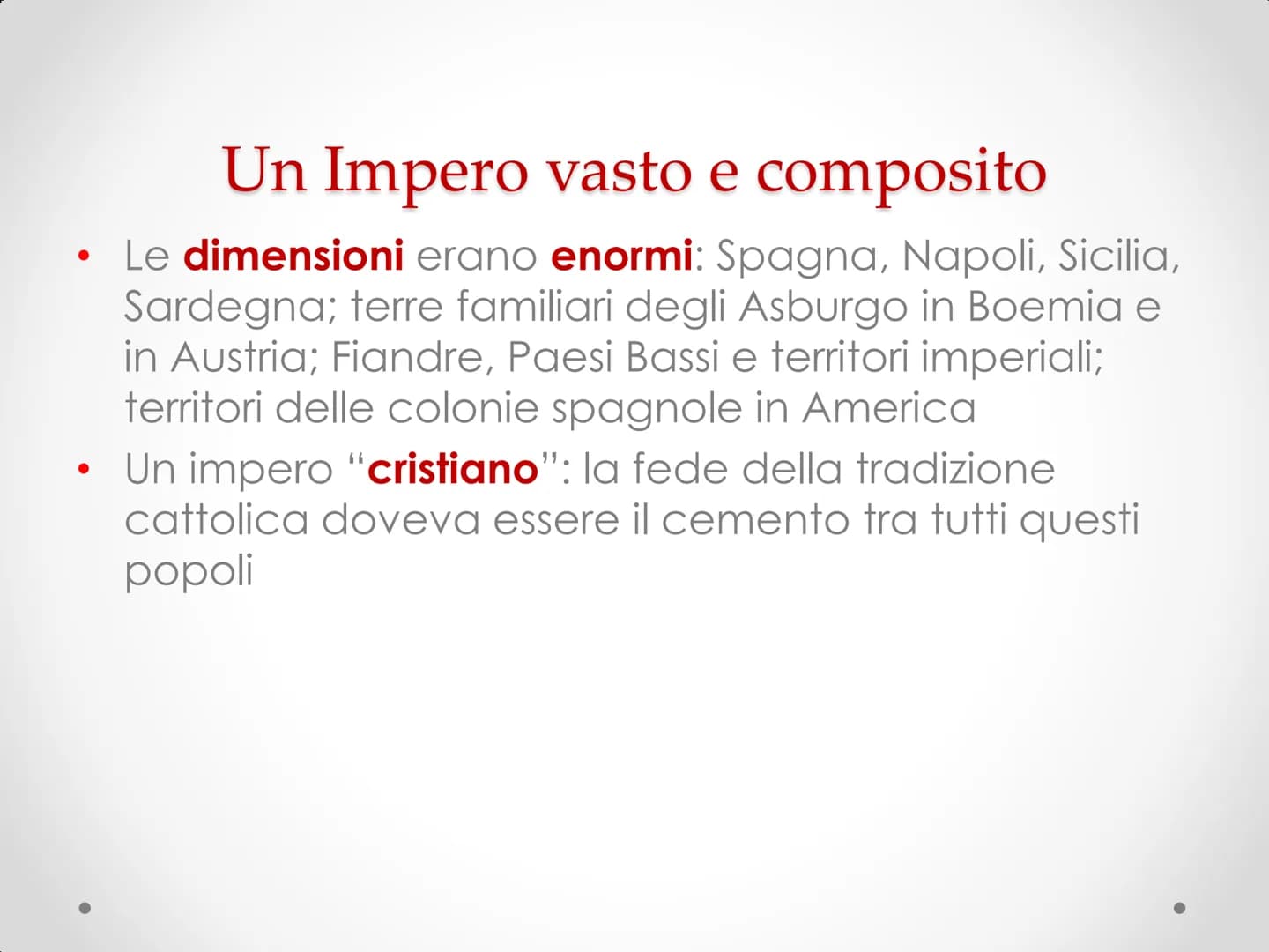 Carlo V
e la ripresa imperiale Le eredità di Carlo V d'Asburgo
Borgogna
Maria
di Borgogna
(†1482)
Asburgo
Massimiliano
I di Asburgo
Imperato