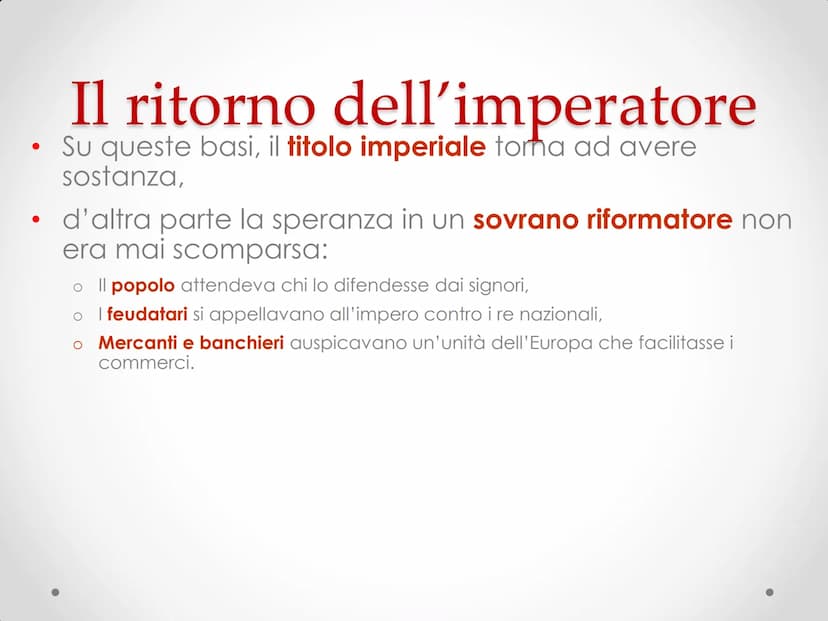 Carlo V
e la ripresa imperiale Le eredità di Carlo V d'Asburgo
Borgogna
Maria
di Borgogna
(†1482)
Asburgo
Massimiliano
I di Asburgo
Imperato