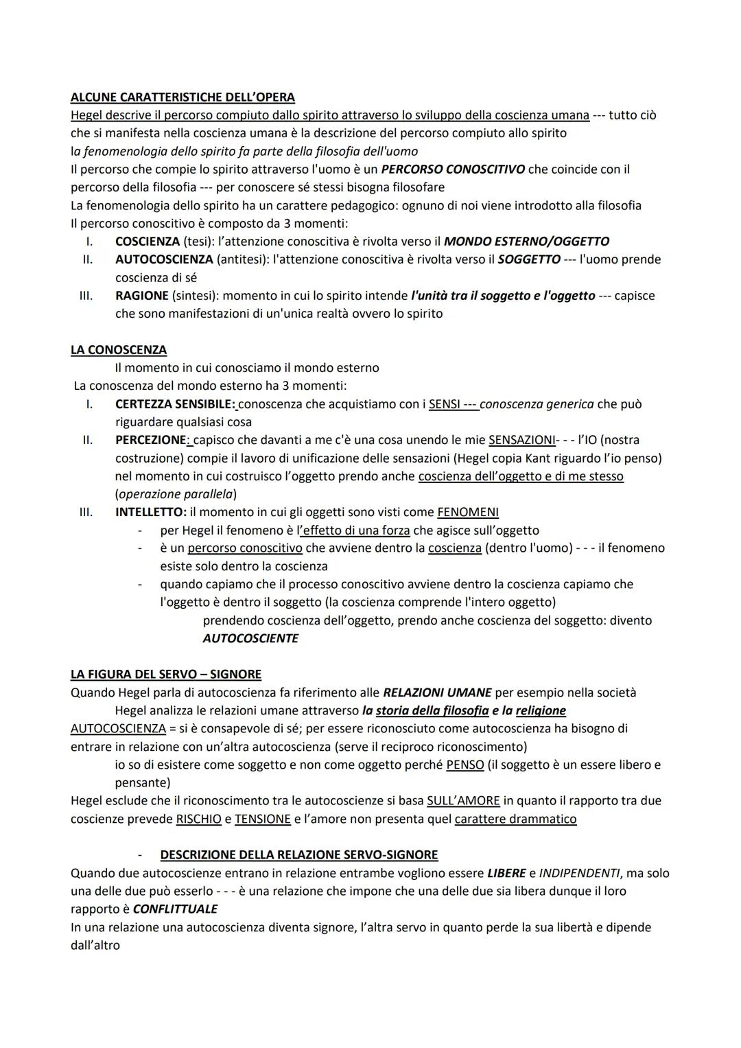 HEGEL
I CAPISALDI DEL SISTEMA HEGELIANO (idee alla base della sua filosofia)
La filosofia di Hegel si definisce un SISTEMA perché la sua fil
