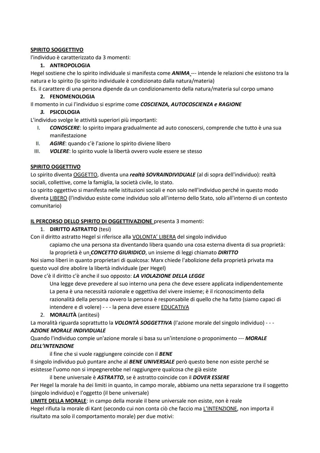 HEGEL
I CAPISALDI DEL SISTEMA HEGELIANO (idee alla base della sua filosofia)
La filosofia di Hegel si definisce un SISTEMA perché la sua fil