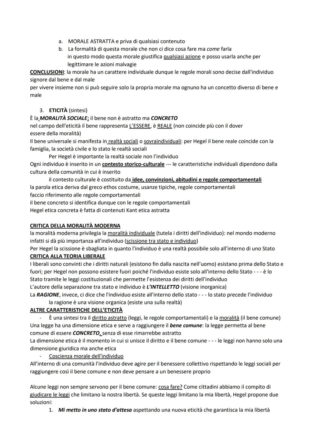 HEGEL
I CAPISALDI DEL SISTEMA HEGELIANO (idee alla base della sua filosofia)
La filosofia di Hegel si definisce un SISTEMA perché la sua fil