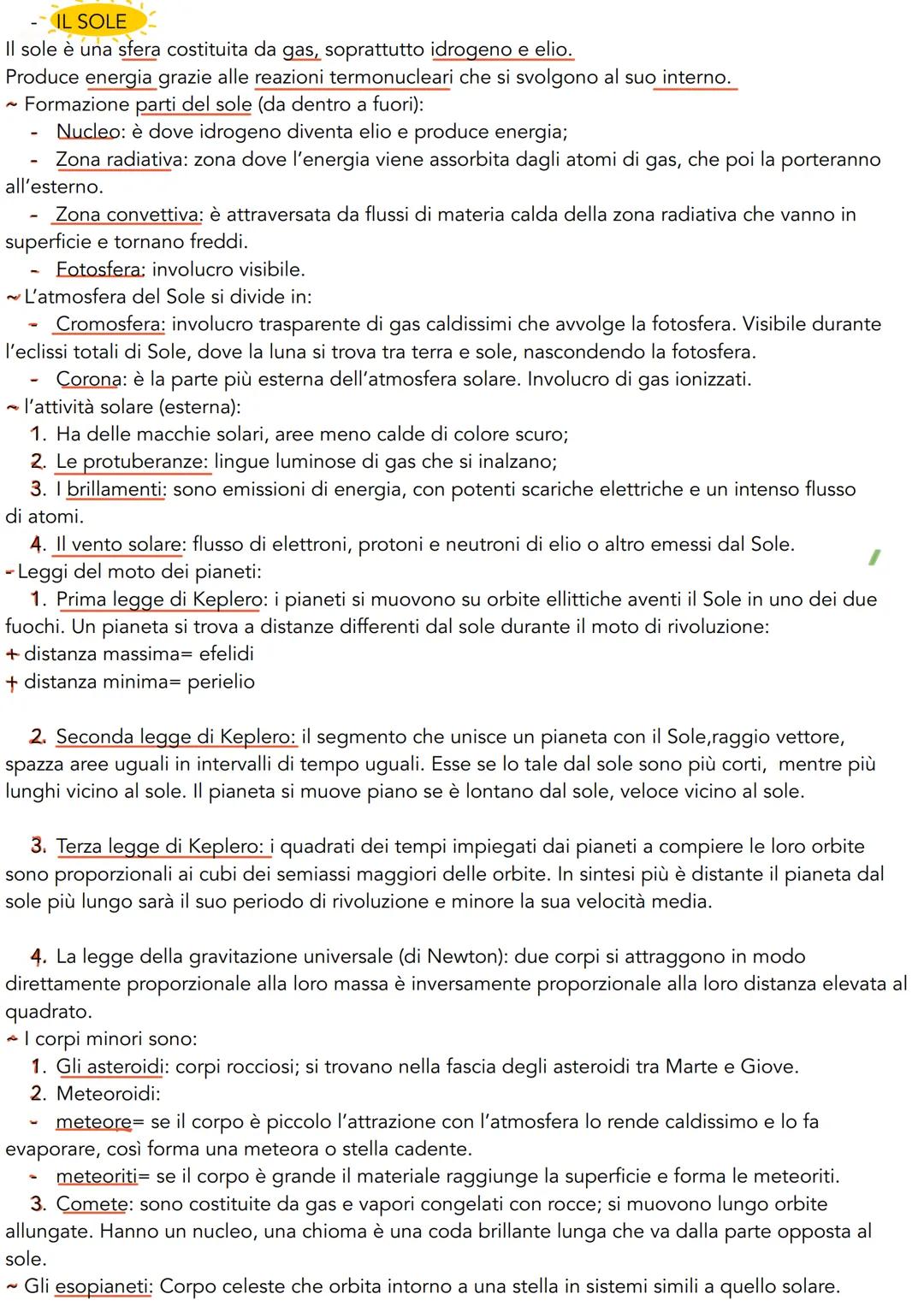 l'Universo
L'Universo è il complesso che racchiude tutto lo spazio e ciò che contiene, cioè la materia
e l'energia, i pianeti, le stelle, le