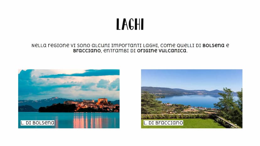 0000
www tint
LAZIO
PRISE eosol
ana
Monti Volsini
Lago di Bolsena
Farnese Bolsena
Ischia di Castro
Viterbo
Maremma
Vulci
Tarquinia
Civitavec