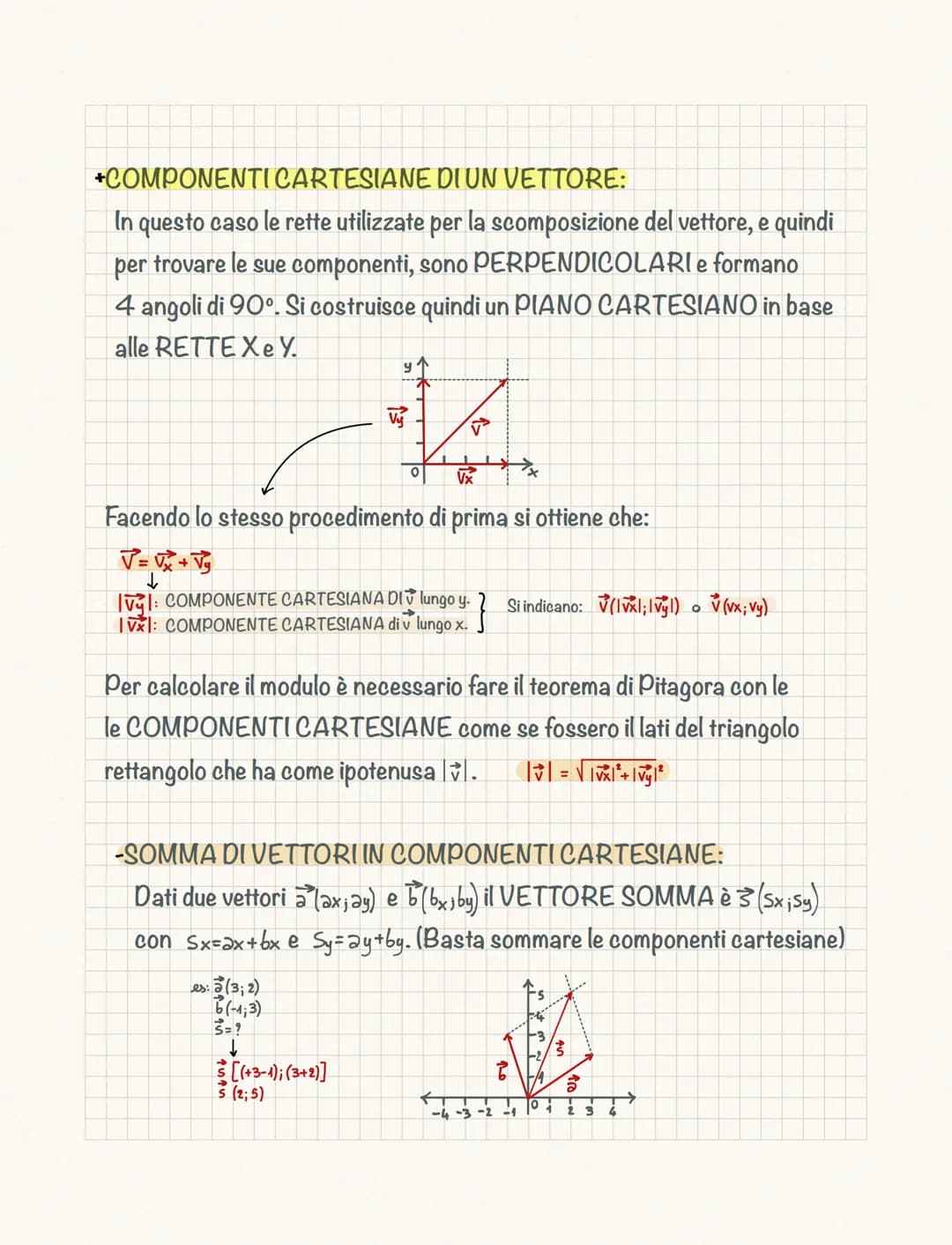 I vettori
+GRANDEZZE SCALARI: sono descritte da un valore numerico
ottenuto mediante un'unità di misura.
+GRANDEZZE VETTORIALI: per descrive