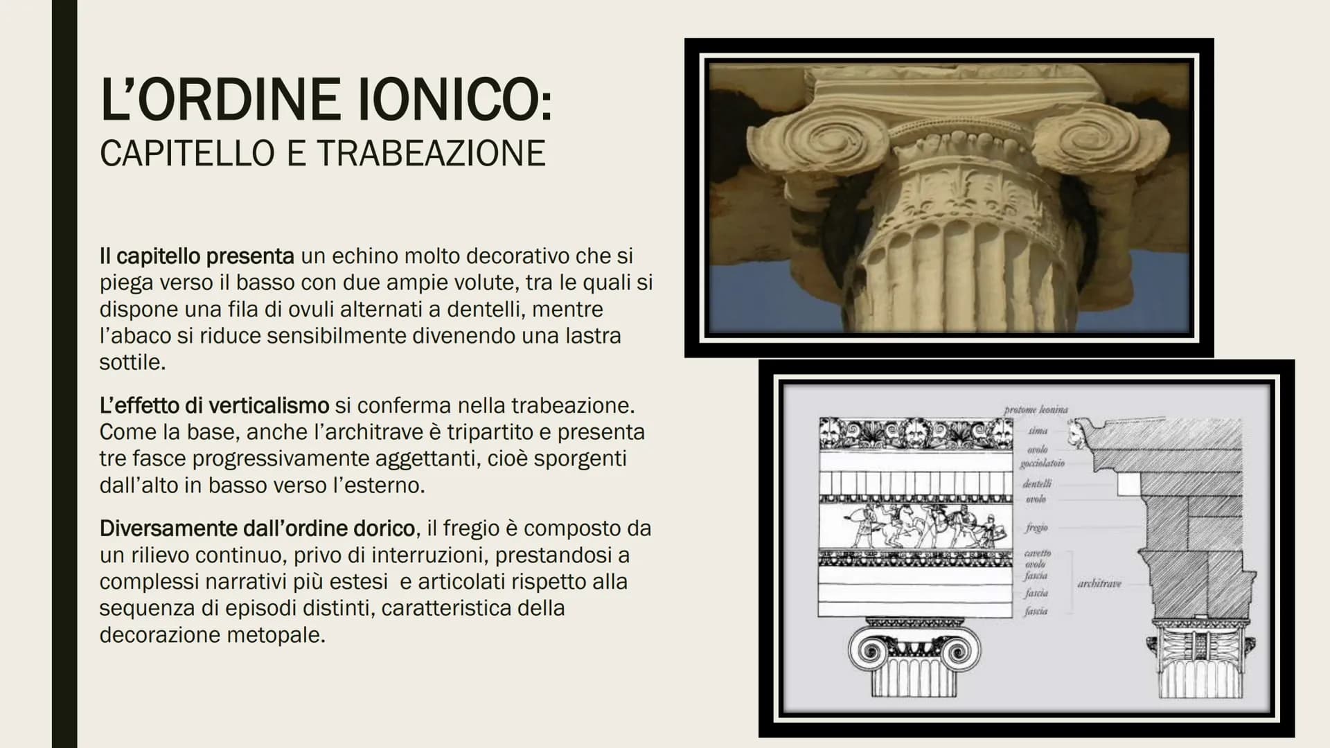 L'ARTE GRECA
ARCAICA
Una presentazione di
Emanuele Francesco
Restivo L'ARCHITETTURA
L'architettura dell'epoca Arcaica dell'antica Grecia,
co