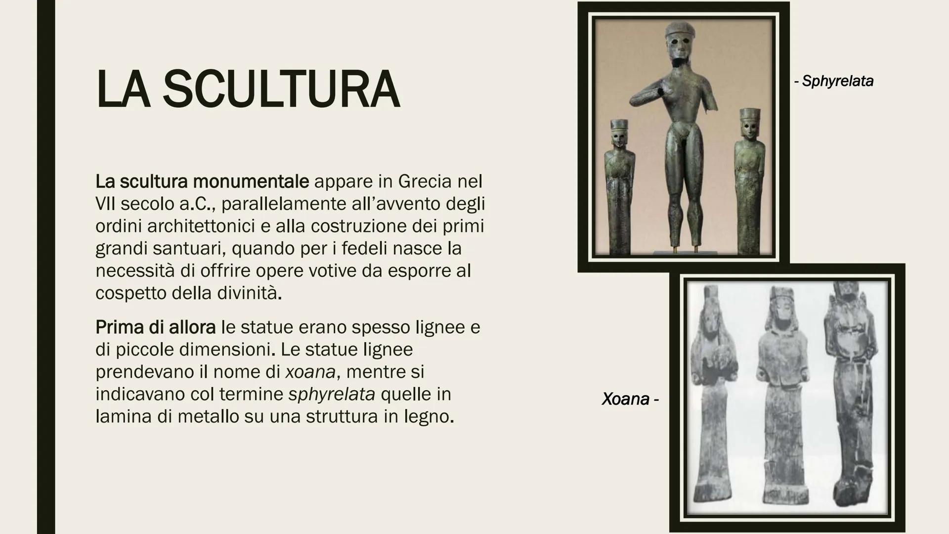 L'ARTE GRECA
ARCAICA
Una presentazione di
Emanuele Francesco
Restivo L'ARCHITETTURA
L'architettura dell'epoca Arcaica dell'antica Grecia,
co