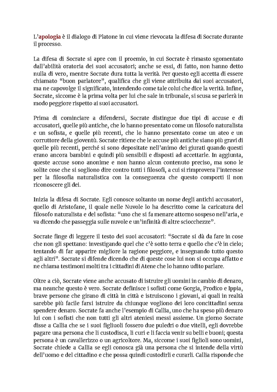 Apologia di Socrate 