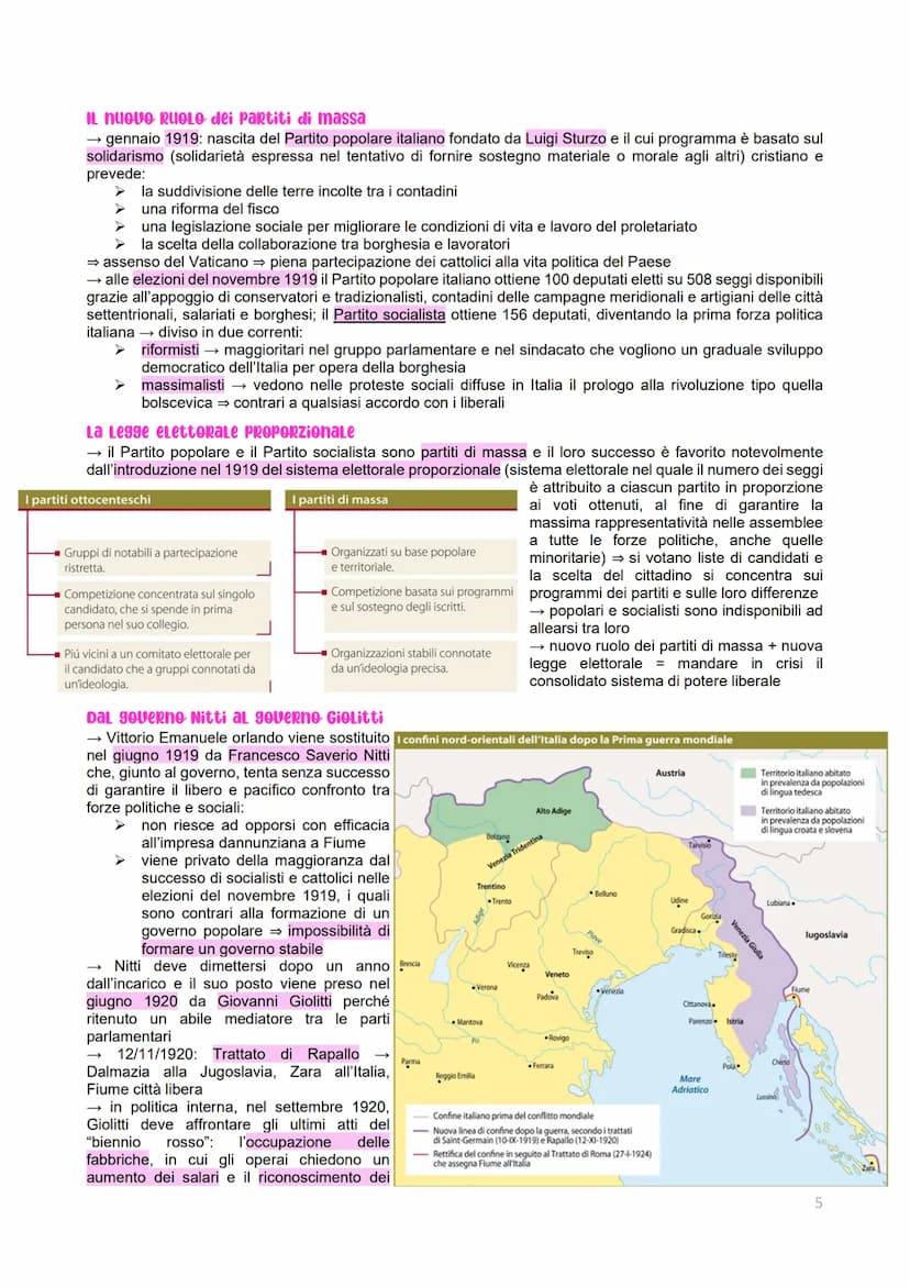 Dopoguerra in Europa
L'impatto economico della guerra SULLE Opinioni PUBBLIChe
→ guerra 1914-1918 → danni politici, economici, sociali in Eu