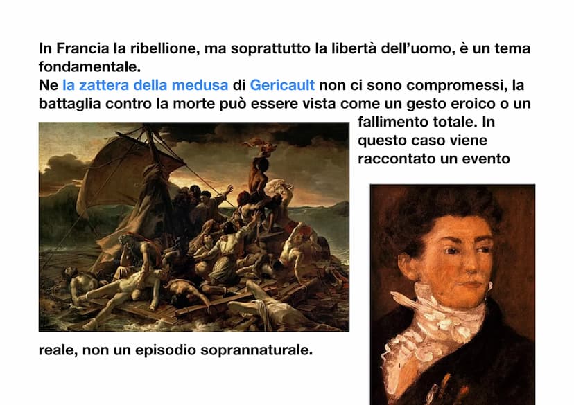 Il Romanticismo
L'arte romantica si sviluppa verso la fine del XVIII secolo e gli inizi del
XIX secolo in Germania, per poi diffondersi in F