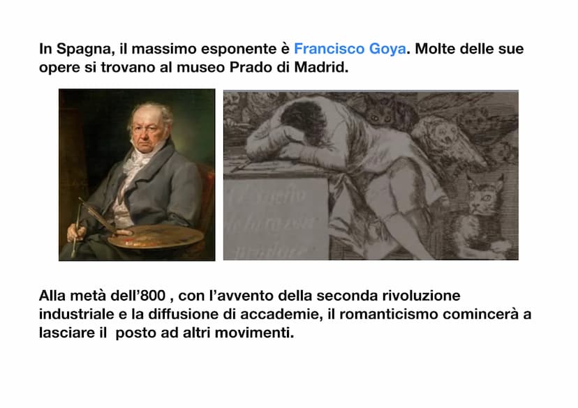 Il Romanticismo
L'arte romantica si sviluppa verso la fine del XVIII secolo e gli inizi del
XIX secolo in Germania, per poi diffondersi in F
