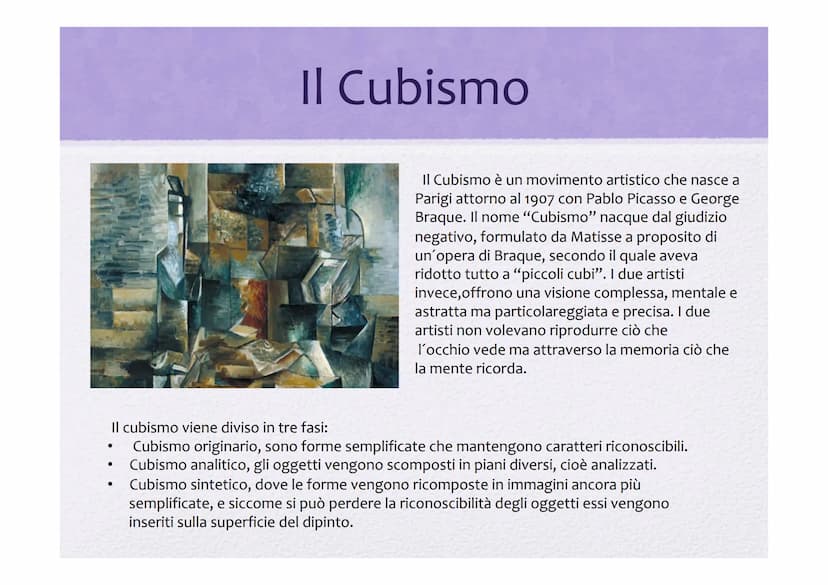Le avanguardie
artistiche TAT
Per avanguardia artistica si intende un'opinione artistica fuori dagli schemi convenzionali; si tratta di un f