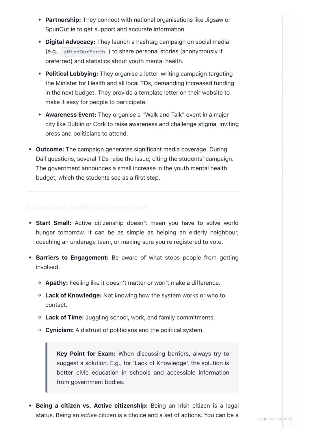 # Civic Engagement and Active
Citizenship

An introduction to civic engagement

Civic engagement is basically about being an active particip