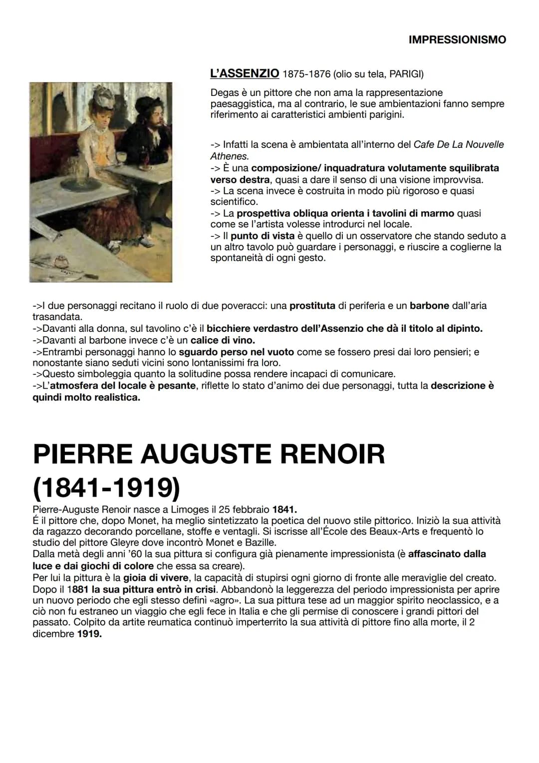 IMPRESSIONISMO
L'IMPRESSIONISMO (1784-1886)
Il 1870 è un'anno di profondi cambiamenti, dopo la sconfitta di napoleone la Francia volta
defin