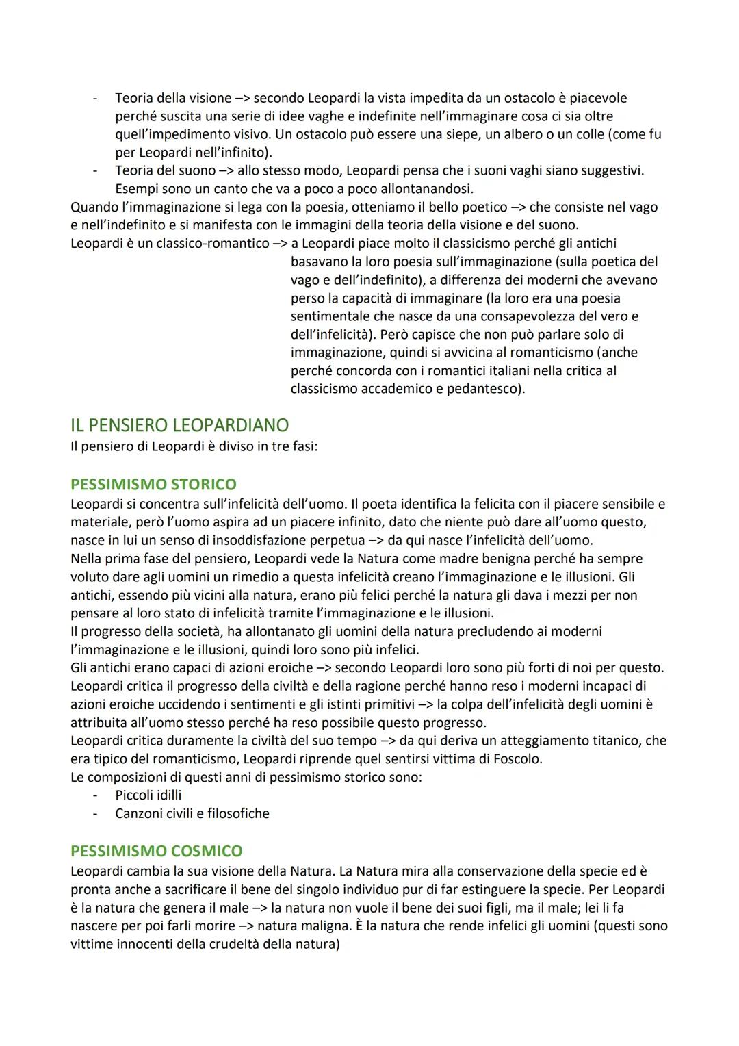 GIACOMO LEOPARDI
VITA
INFANZIA, ADOLESCENZA E STUDI
Nasce a Recanati nel 1798
La posizione di Recanati sarà importante per il pensiero di Le