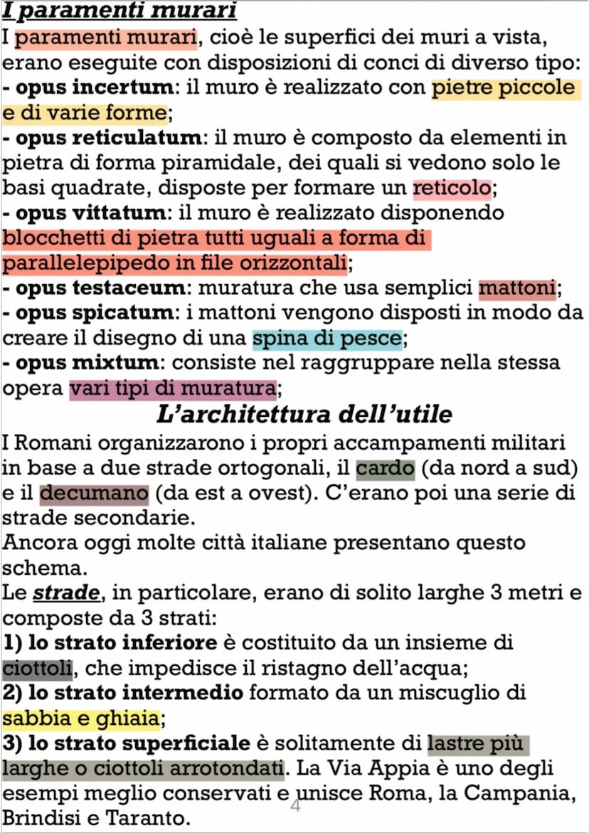 I Romani
Fino all'età imperiale è difficile identificare una vera e
propria arte romana, poichè le prime opere erano di
importazione.
I Roma