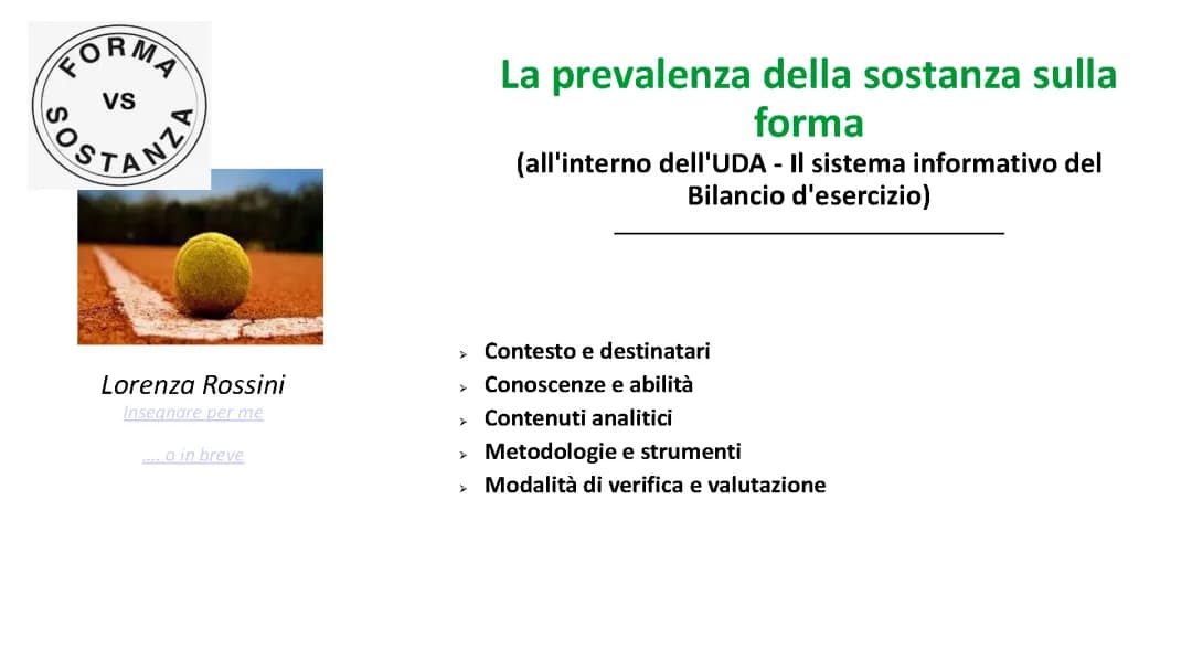 Bilancio e principi contabili